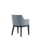 Manhattan Comfort Gansevoort Faux Leather Dining Armchair in Pewter - Set of 2 2-DC051AR-PT - alternate 9